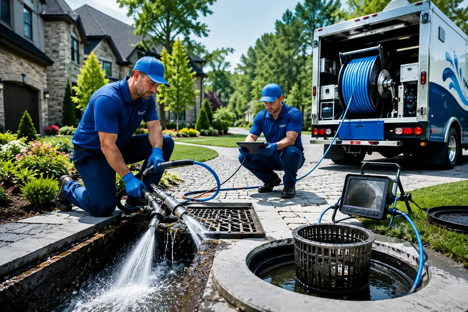 Local outdoor drain cleaning professionals in Braddock, PA